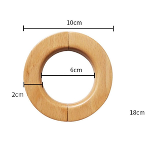 Wood <b>Tieback</b> Ring With Magnet Ticback at Cheap Price Home Decor Elegant Curtain Tie Backs for Bedroom Decor Holdbacks <b>Tiebacks</b> - Product Image 1