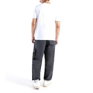 เสื้อยืดคอกลมทรงปกติ แขนสั้น น้ำหนัก 220 กรัม ดีไซน์ใหม่ คุณภาพสูง สำหรับผู้ชาย สไตล์เรียบง่าย ผ้าคอตตอนผสม ขายส่ง - Product Image 2
