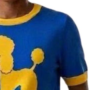 ชุดเซตบลูพูเดิล Sigma Gamma Rho แฟชั่นผู้หญิง ชุดสองชิ้น เสื้อผ้าสั่งทำพิเศษสำหรับชมรมกรีก ลายพิมพ์พูเดิล สตรีทแวร์ลำลอง - Product Image 4