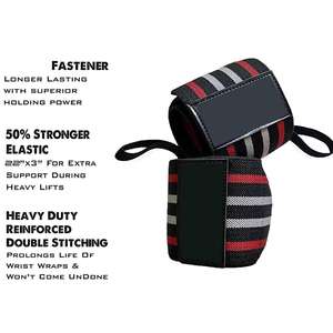 Muñequeras Deportivas Ligeras de Color Sólido para Entrenamiento en Gimnasio, Muñequeras con MOQ Bajo - Product Image 3