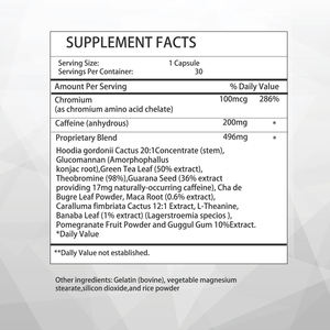 Cápsulas Quemagrasas OEM ODM Nuevas con Cromo que Reducen los Deseos y Promueven la Quema Natural de Grasa y Supresión del Apetito - Product Image 6