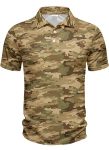 Camiseta Polo Personalizada al por Mayor 100% Poliéster para Hombre, Camisetas Polo de Golf Bordadas Personalizadas, Polo de Poliéster con Tela Ligera - Product Image 3