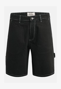 Pantalon cargo noir pour homme Felixstyle, taille mi-haute, poches, 100 % coton, décontracté, pour l'hiver et l'automne, respirant, vintage, délavage clair, imprimé - Product Image 2