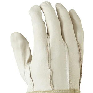 Wholesale Safety Tig Welder Welding Gloves Heat <b>Fire</b> Resistant Goat Grain & Cowhide Split Leather Tig Welding Gloves - Product Image 4