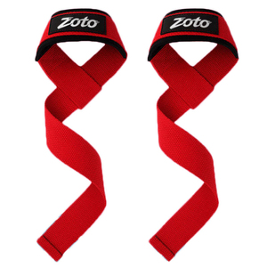 Padded Lifting Straps Heavy Duty Cotton for Deadlift Powerlifting Pull Ups Rows Gym <b>Weight</b> Lifting Gear - Product Image 1