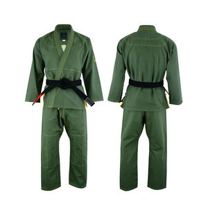 Uniforme de Judo Unisex para Artes Marciales, 100% Algodón, Secado Rápido, Ligero, Dobok de Entrenamiento, Logotipo Personalizado - Product Image 1