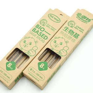 Bâton de colle thermofusible naturel, écologique, à base de biomatériaux, haute résistance, qualité supérieure, adhésif thermique activé par la chaleur - Product Image 3