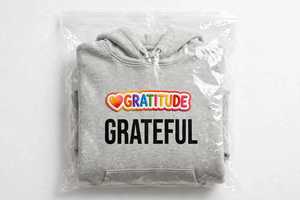 Grateful <b>Heart</b> Hooded <b>Sweatshirt</b> Unisex Cotton French Terry Casual Pullover with Pocket Regular Fit Winter Eco-Friendly 350g - Product Image 2