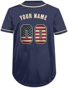 เสื้อเบสบอลซอฟต์บอลเยาวชนแบบระบายอากาศพิมพ์ลายแบบกำหนดเองได้  แบบยูนิเซ็กซ์ หลายดีไซน์  พร้อมสกรีนชื่อทีมตามสั่ง - Product Image 4