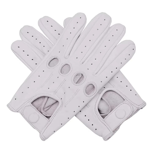 Guantes de Conducción sin Dedos de Cuero Genuino Retro Personalizados con Logotipo, Transpirables, Térmicos, a la Moda, Impermeables, para Ciclismo y Fiestas - Product Image 4