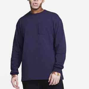 เสื้อยืดแขนยาวผู้ชายคุณภาพสูง ปี 2026 แบรนด์ใหม่ ผลิตตามสั่ง ผ้าฝ้าย 100% ระบายอากาศได้ดี แห้งเร็ว เป็นมิตรกับสิ่งแวดล้อม ขายส่ง - Product Image 1