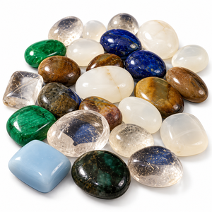 Piedras Preciosas Sueltas de Alta Calidad para Joyería, Rubí Corte Rosa, Piedra Preciosa de Ámbar, TAMAÑO GRATIS, 20% de Descuento - Product Image 1