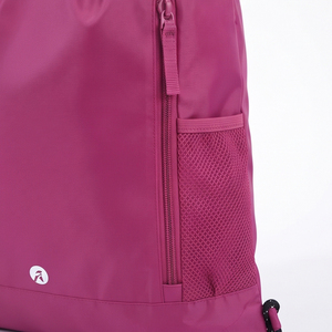 Workout Fitness Wear Canvas Drawstring Bags Lightweight Promotional <b>Backpack</b> Bag Unisex Lightweight Outdoor Travel <b>Backpack</b> - Product Image 3