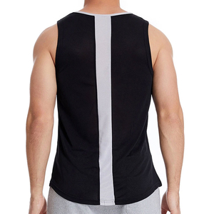 Débardeur de sport pour homme été 2026 – 100 % coton, écologique, respirant et séchage rapide, couleur et logo avant personnalisables - Product Image 3