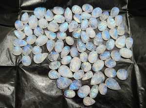 Lot de cabochons en pierres précieuses naturelles sculptées à la main, polies, pour la fabrication de bijoux et l'art décoratif - Product Image 5