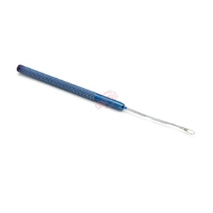 Kit d'outils pour extensions de cheveux bleus avec aiguilles à boucle, pinces en acier inoxydable, micro-anneaux, crochet, durable, réutilisable, usage commercial - Product Image 6