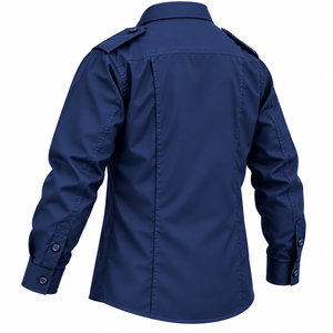 Camisa de Uniforme de Manga Larga para Guardia de Seguridad, Personalizada al por Mayor, con Bolsillo, Alta Calidad, para Todas las Temporadas, Servicio OEM - Product Image 4
