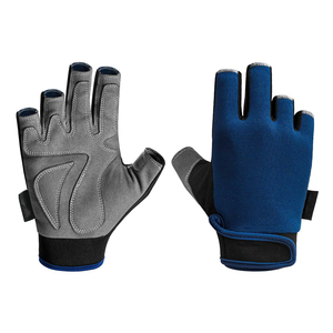 Guantes de Pesca Profesionales Antideslizantes, Cortos, Transpirables, para Verano, para Pesca en Agua Salada y Dulce, para Pesca de Lubina - Product Image 1