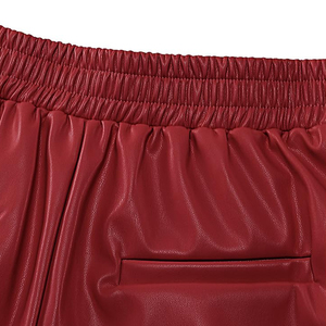 Shorts en cuir respirant à prix de gros, en cuir véritable, coupe ajustée, taille personnalisable, disponibles pour femmes - Product Image 5