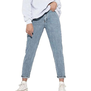 Pantalones Vaqueros Personalizados para Mujer 2026, de Alta Calidad, Cómodos, Elásticos, Ajustados, Azules, de Pierna Recta, Estilo Casual - Product Image 4