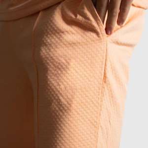 ชุดเซ็ตเสื้อผ้าลำลองผู้ชายสำหรับฤดูร้อน ผ้าเทอร์รี่คอตตอน 100% น้ำหนัก 220 กรัม ปักลายพิมพ์ตามสั่ง ระบายอากาศได้ดี แห้งเร็ว - Product Image 4