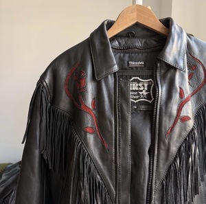 Chaqueta de Cuero con Cremallera de Diseño Exclusivo TOP SHOW, Alta Demanda, Cuero Genuino Vintage, Impermeable y Transpirable - Product Image 3