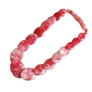 Collar con cuentas de resina hecho a mano, regalo elegante y encantador para cada ocasión especial, artesanías de resina hechas a mano - Product Image 2