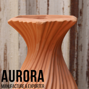 Nouveau design de vase décoratif moderne en terre cuite, pots en céramique pour plantes, emballage privé disponible - Product Image 4