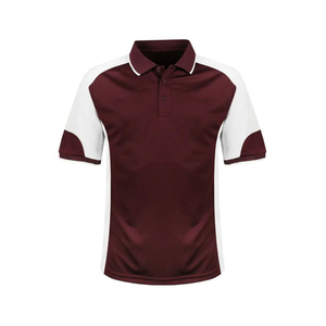 Chemises polo pour hommes en couleur unie, tissu respirant, chemises décontractées pour hommes, dernières tendances en matière de chemises polo pour adultes, livraison directe d'usine - Product Image 1