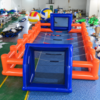 Expédition rapide Terrain de football/soccer gonflable extérieur 12x6m en tissu Oxford pour usage commercial avec cordes