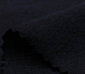 Tissu jersey en spandex teint double face extensible, respirant, écologique, durable, poids lourd 180 GSM - Product Image 1