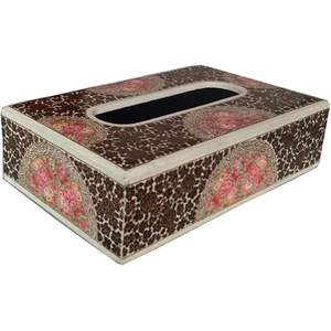 Caja de pañuelos de madera con incrustaciones de hueso, hecha a mano, de lujo, ecológica, artesanal, decorativa para interiores modernos, hogares, hoteles y restaurantes. - Product Image 2