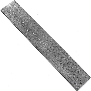 Acier Damas de qualité industrielle de 12 pouces à motif goutte de pluie, épaisseur 3 mm, pour la fabrication de couteaux à pointe tombante, fait main et sur mesure, par Ahmad Fabric - Product Image 4