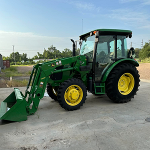 Tractor utilitario John Deere 5075E confiable, sistema hidráulico robusto, diseño de bajo consumo de combustible, excelente calidad, listo para trabajar en la agricultura. - Product Image 4