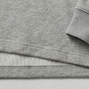 Men's Long Sleeve O-Neck Terry Tee Crewneck French Treey T Shirt Mens 100% Cotton Regular Fit French Terry Casual Knitted Tops - Product Image 6