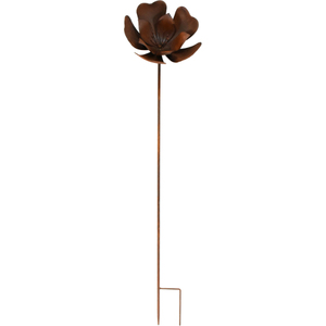 Piquet de jardin en fer forgé, ornement extérieur résistant aux intempéries, piquet de jardin rustique pour pelouse et cour - Product Image 5