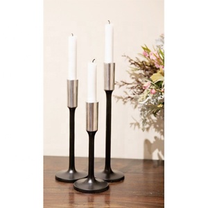 MODERN ALUMINUM <b>CANDLE</b> <b>STAND</b> for HOME DECOR ECO-FRIENDLY CHRISTMAS <b>CANDLE</b> PILLAR HOLDER - Product Image 1