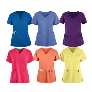 Saomai FMF VN ชุดเครื่องแบบทางการแพทย์สำหรับผู้หญิงชุดยูนิฟอร์มพยาบาลแฟชั่นปรับแต่งได้คุณภาพสูงจากโรงงาน - Product Image 1