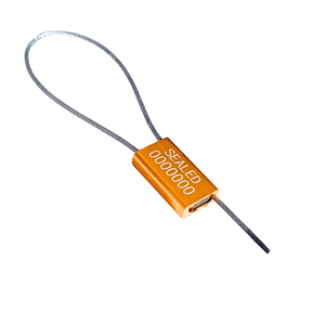 Câble de sécurité à longueur réglable du fabricant, scellé par serrage, pour la sécurité - Product Image 1