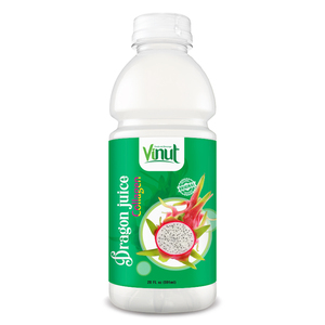 Bouteille de 20 fl oz de purée de fruit du dragon avec collagène, fabricant de boissons OEM ODM, marque privée - Product Image 1