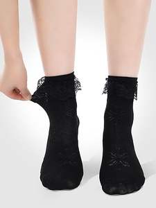 Chaussettes d'hiver décontractées pour hommes de qualité supérieure, respirantes, confortables, en tricot Spandex/Nylon, résistantes aux déchirures, personnalisables OEM - Product Image 4