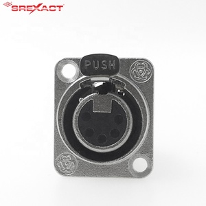 Audio Vidéo 5-Pin XLR Femelle Socket Connecteurs Produit - Product Image 4