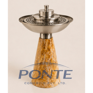 Quemador de Incienso de Lujo con Efecto Mármol, Moderno Soporte Árabe para Incienso Oud, para Meditación y Yoga, Aromaterapia, Mabkhara, Buen Precio - Product Image 1