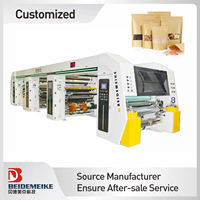 Machine de laminage sans solvant triplex haute vitesse pour la lamination PET/AL/PE des emballages alimentaires, haute performance