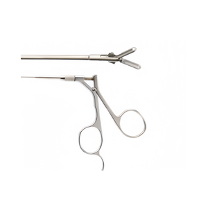 Stainless Steel <b>Laparoscopic</b> Grasping Forceps Manual <b>Instrument</b> Set Long Shaft Reusable Minimally Invasive Surgical <b>Instrument</b> - Product Image 2