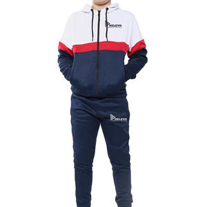 Nouvel ensemble de survêtement pour hommes en provenance du Pakistan à prix de gros, entièrement personnalisable, vêtements décontractés, survêtement respirant, survêtement uni pour hommes - Product Image 5