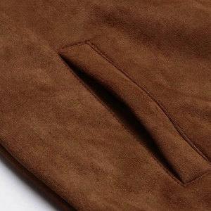 Customized New Fashion <b>Men's</b> Genuine Leather <b>Jacket</b> Waterproof Breathable Winter Hooded High Quality Chest Big Pockets Brown - Product Image 5