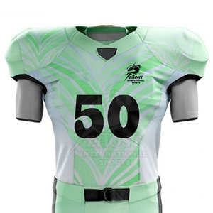 Material 100% poliéster, uniforme americano, tela ligera y transpirable, ideal para movimiento rápido y juegos intensos. - Product Image 3