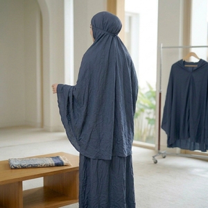Vestido de Oración Coreano Premium, Ligero, Portátil, Plegable, Impermeable, Hiyab Abaya, Ropa de Oración Musulmana - Product Image 3