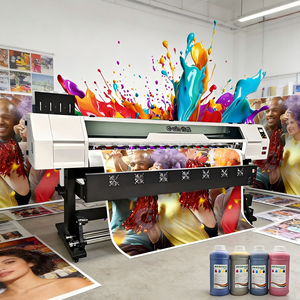 Imprimante <span class=keywords><strong>traceur</strong></span> à solvant éco-responsable de qualité supérieure à prix d'usine, imprimante à solvant 1800 avec tête d'impression Epson I3200/XC90 simple - Product Image 1